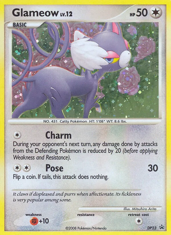DP23 Glameow – DP Black Star Promos