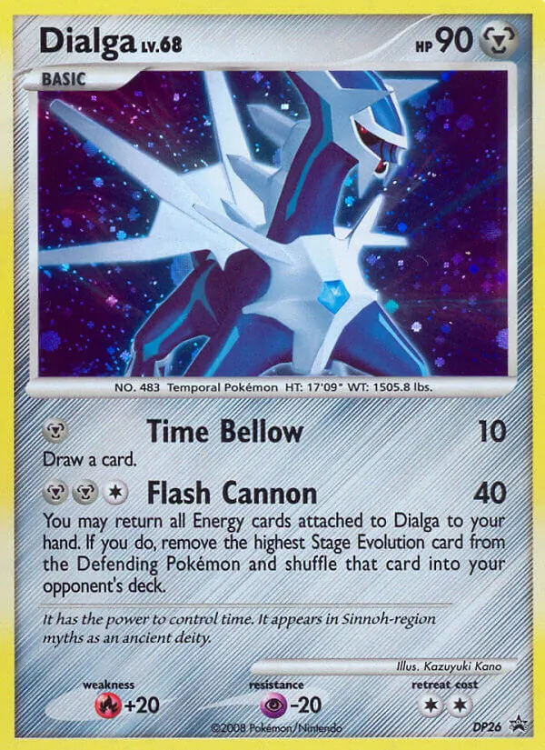 DP26 Dialga – DP Black Star Promos