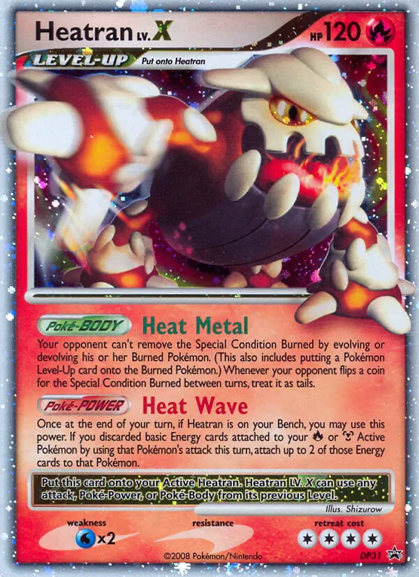 DP31 Heatran – DP Black Star Promos
