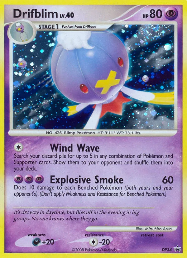 DP34 Drifblim – DP Black Star Promos