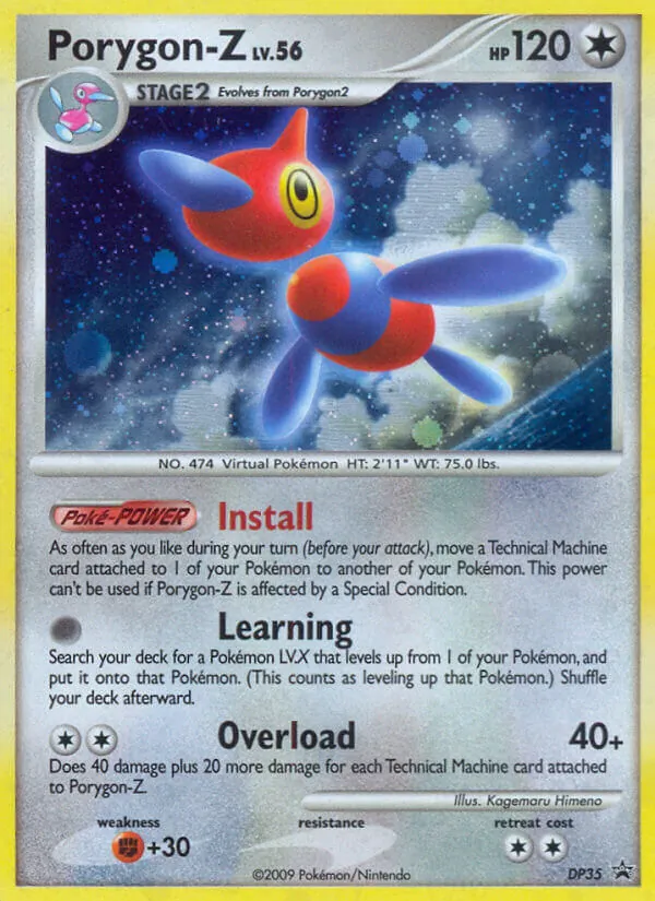 DP35 Porygon-Z – DP Black Star Promos