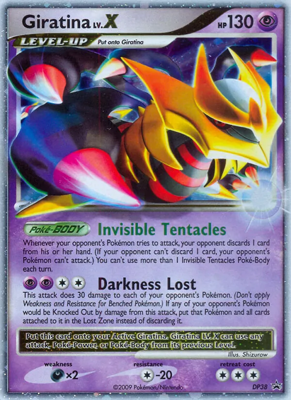 DP38 Giratina – DP Black Star Promos