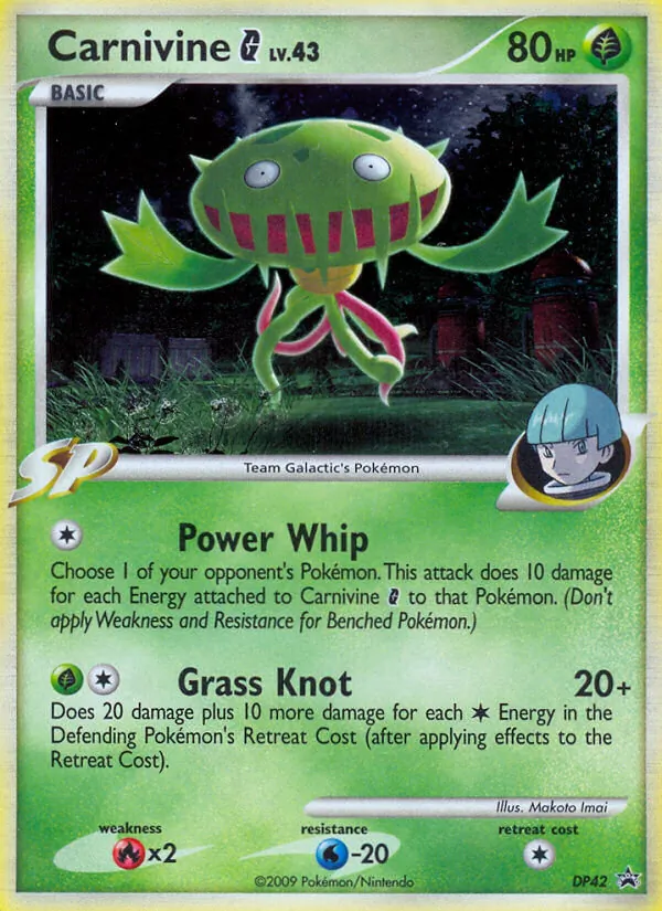 DP42 Carnivine G – DP Black Star Promos