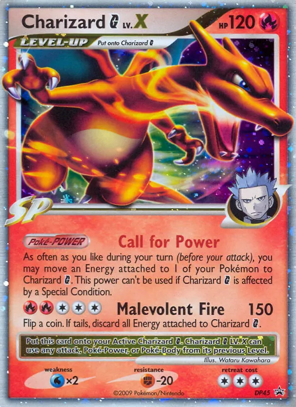 DP45 Charizard G – DP Black Star Promos