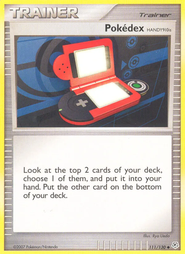 111 Pokédex HANDY910is – Diamond & Pearl