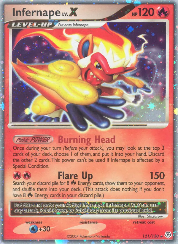 121 Infernape – Diamond & Pearl