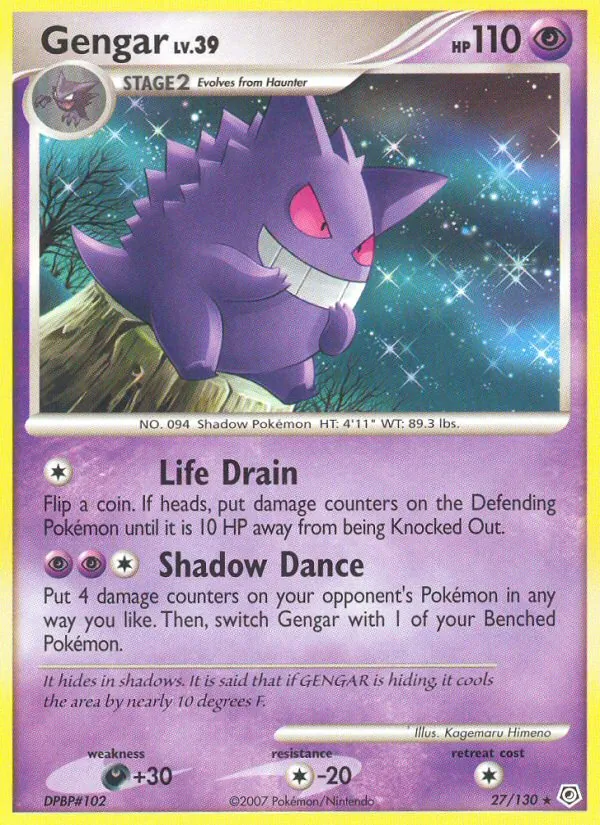 27 Gengar – Diamond & Pearl