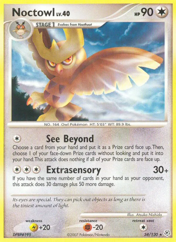 34 Noctowl – Diamond & Pearl