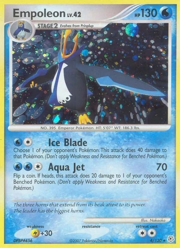 4 Empoleon – Diamond & Pearl