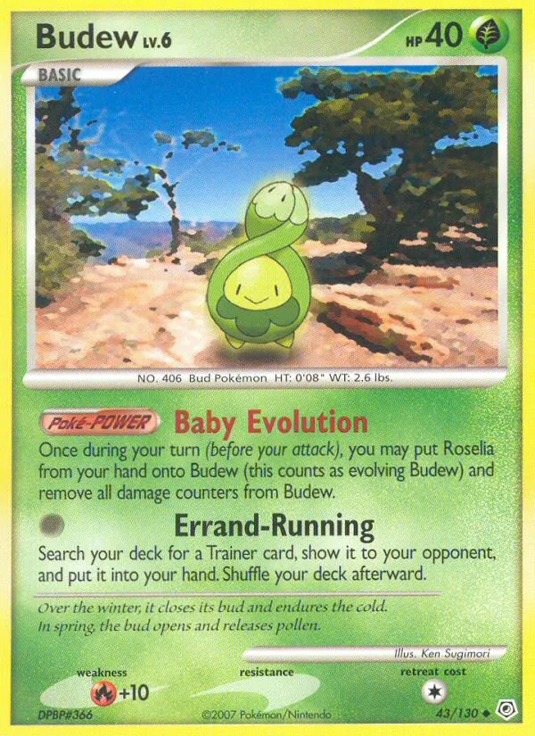 43 Budew – Diamond & Pearl