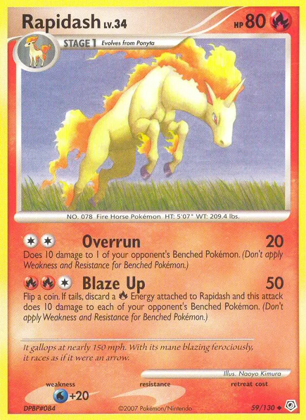 59 Rapidash – Diamond & Pearl