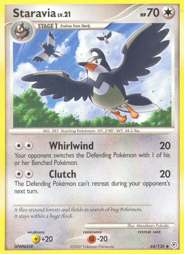 64 Staravia – Diamond & Pearl
