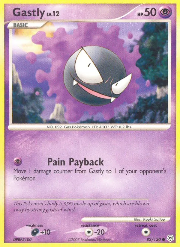 82 Gastly – Diamond & Pearl