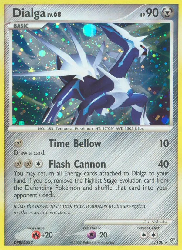1-RH Dialga – Diamond & Pearl