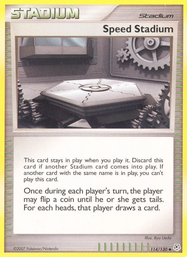114-RH Speed Stadium – Diamond & Pearl