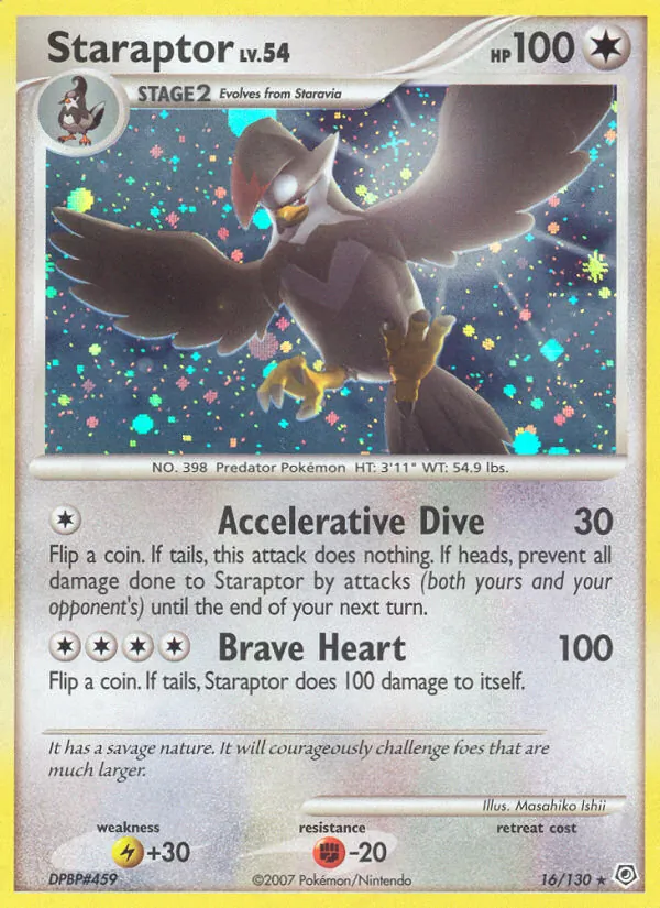 16-RH Staraptor – Diamond & Pearl