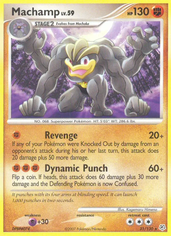 31-RH Machamp – Diamond & Pearl