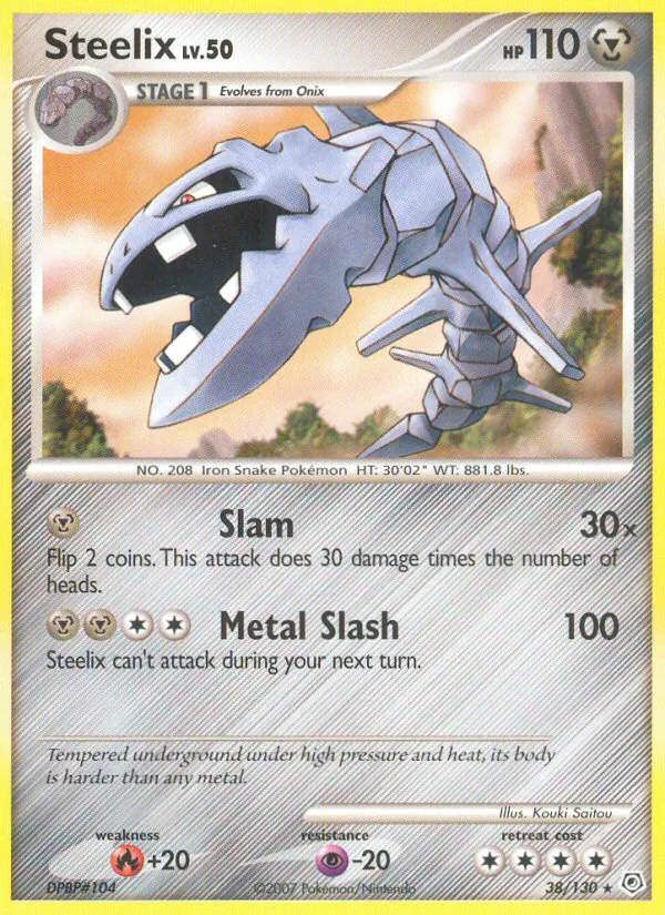 38-RH Steelix – Diamond & Pearl