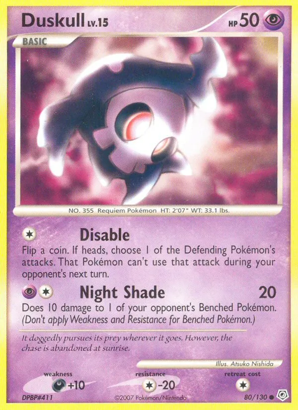 80-RH Duskull – Diamond & Pearl