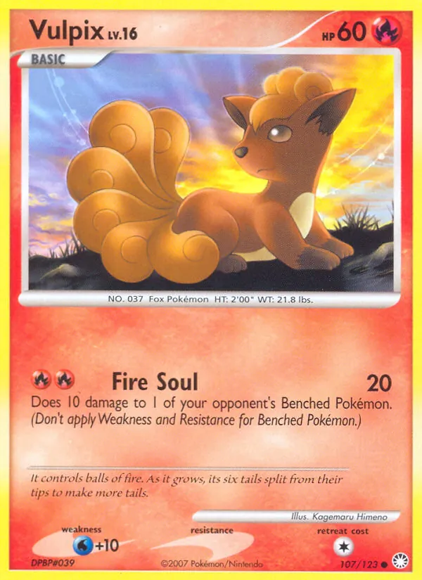 107 Vulpix – Mysterious Treasures