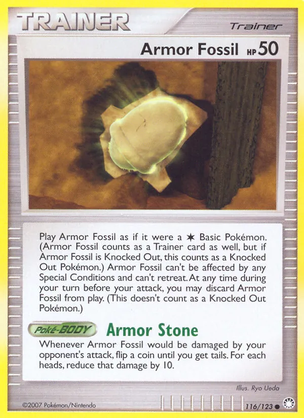 116 Armor Fossil – Mysterious Treasures
