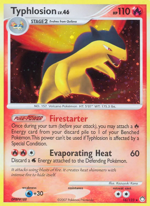 16 Typhlosion – Mysterious Treasures