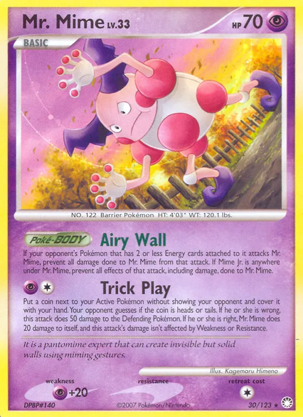 30 Mr. Mime – Mysterious Treasures