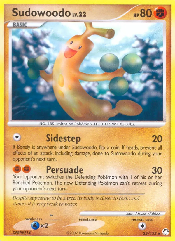35 Sudowoodo – Mysterious Treasures