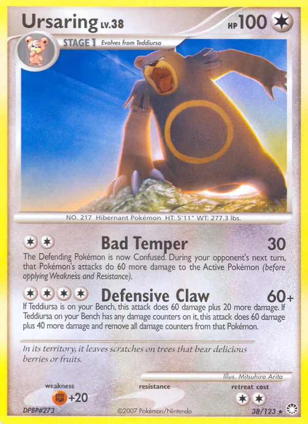 38 Ursaring – Mysterious Treasures