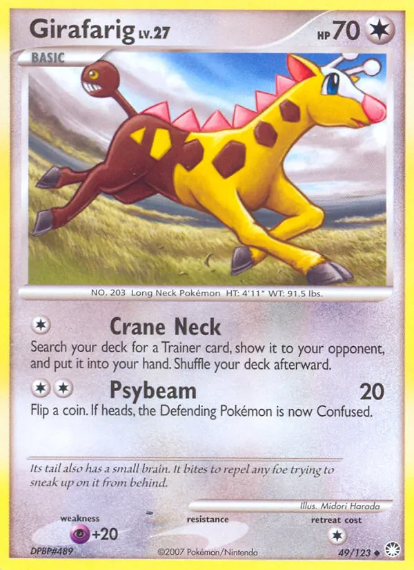 49 Girafarig – Mysterious Treasures
