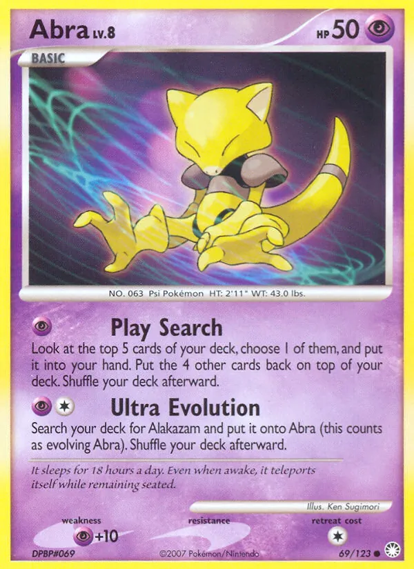 69 Abra – Mysterious Treasures