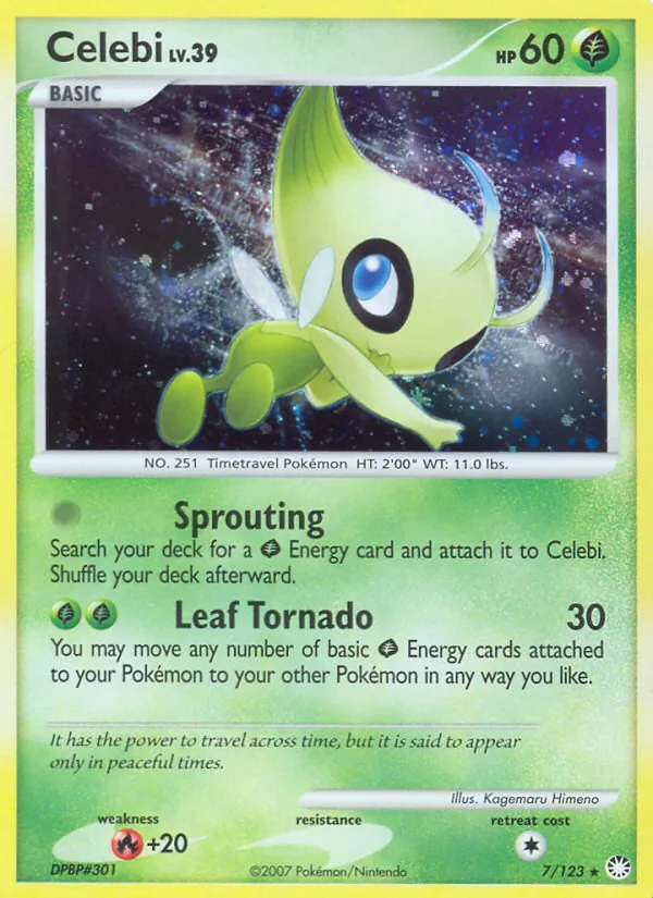 7 Celebi – Mysterious Treasures