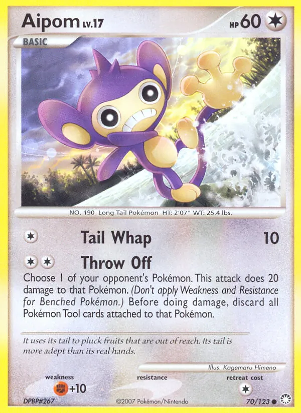 70 Aipom – Mysterious Treasures