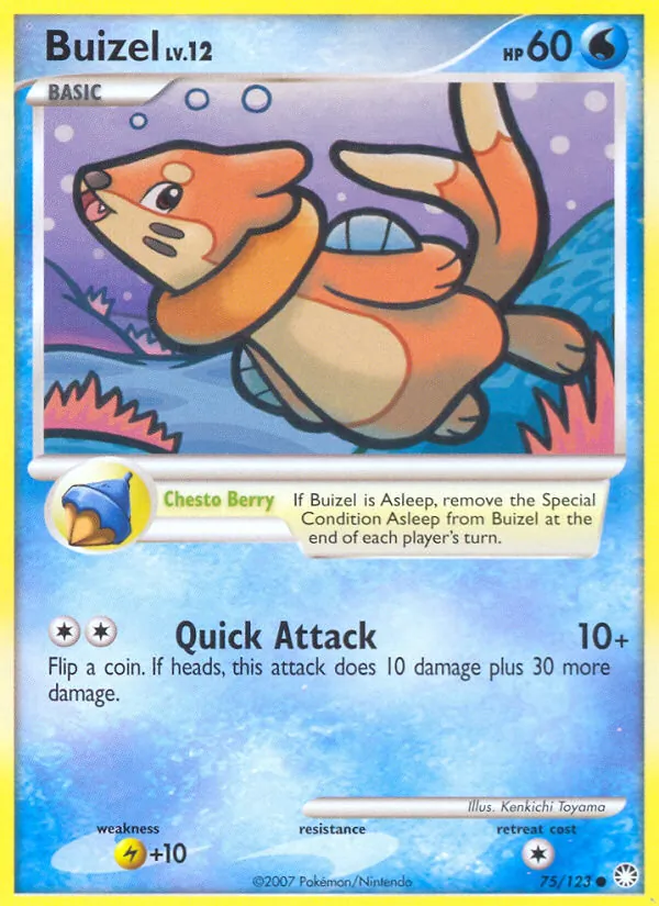 75 Buizel – Mysterious Treasures