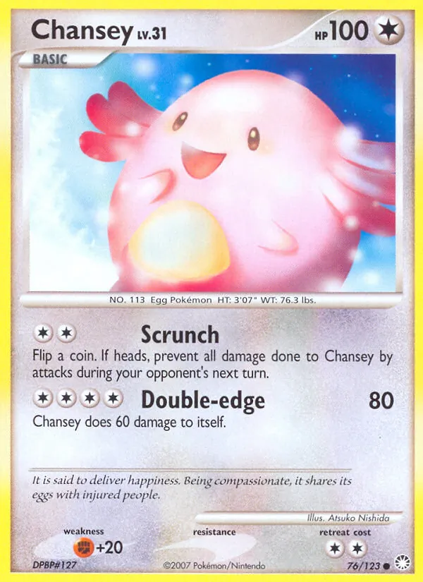76 Chansey – Mysterious Treasures