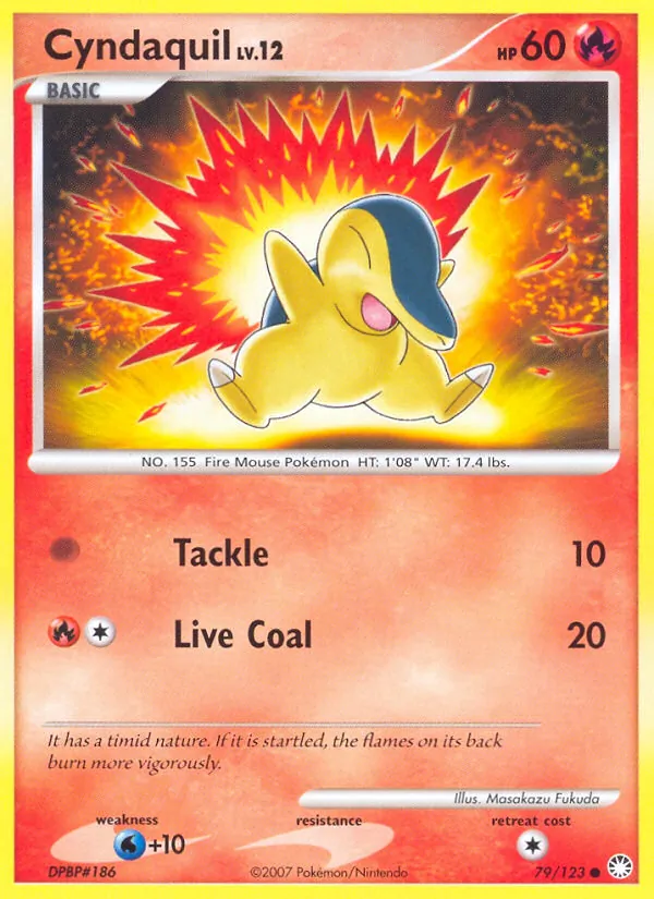 79 Cyndaquil – Mysterious Treasures