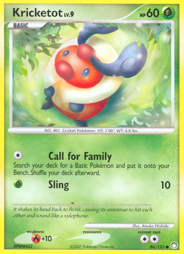 86 Kricketot – Mysterious Treasures