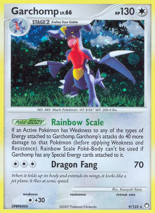 9 Garchomp – Mysterious Treasures