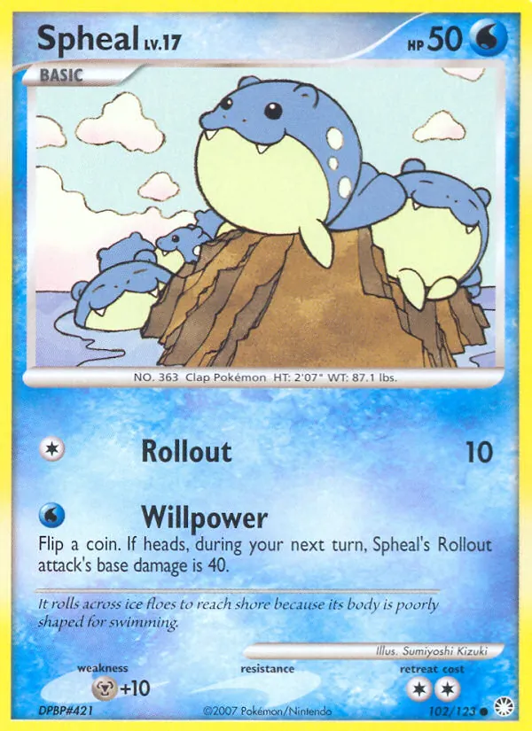 102-RH Spheal – Mysterious Treasures