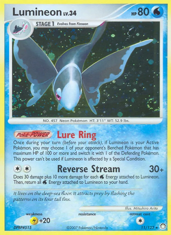 11-RH Lumineon – Mysterious Treasures