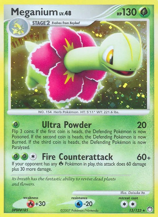 13-RH Meganium – Mysterious Treasures