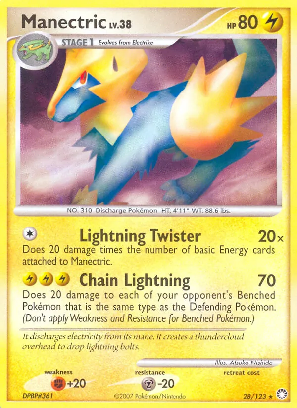 28-RH Manectric – Mysterious Treasures