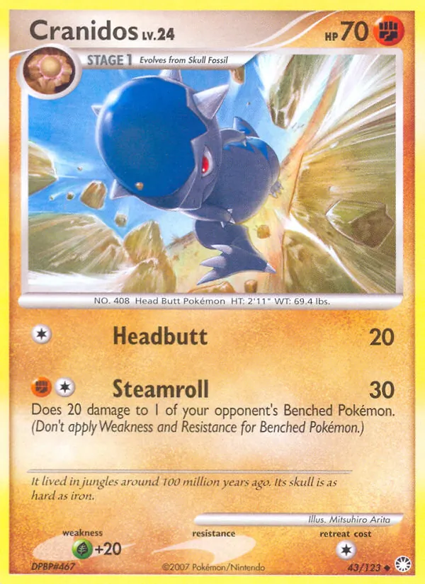 43-RH Cranidos – Mysterious Treasures