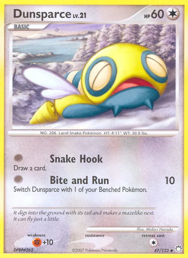 47-RH Dunsparce – Mysterious Treasures