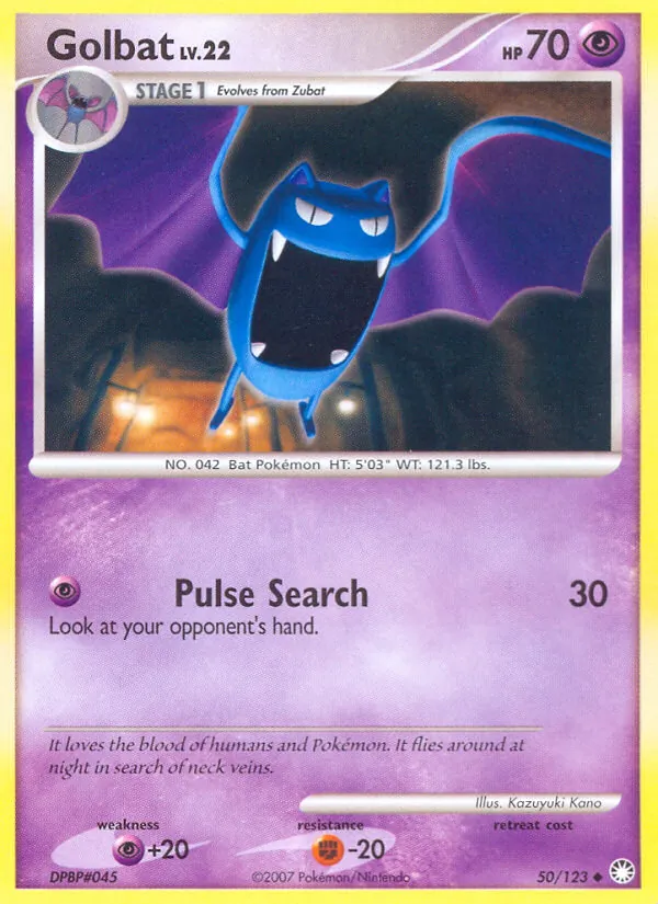 50-RH Golbat – Mysterious Treasures