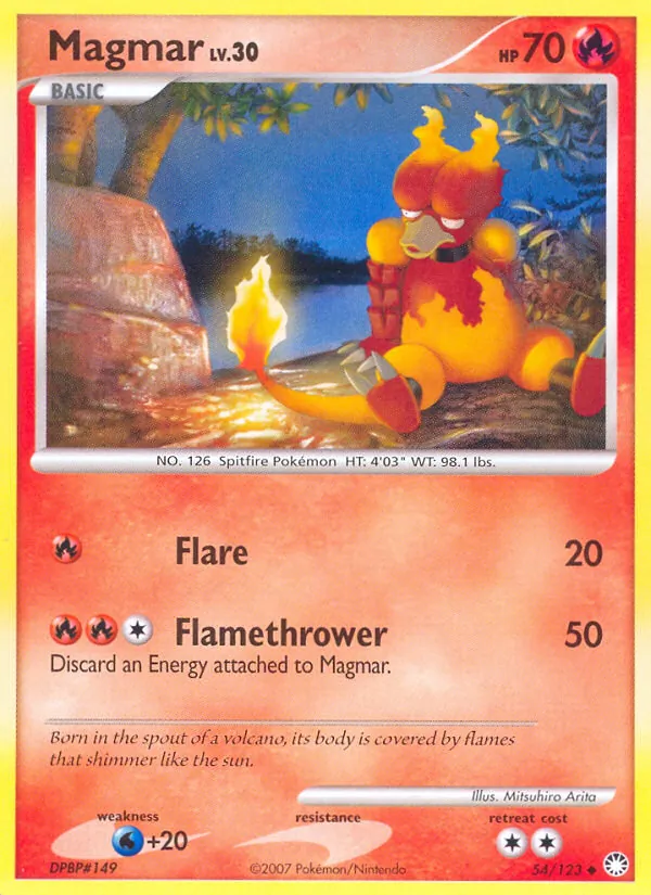 54-RH Magmar – Mysterious Treasures