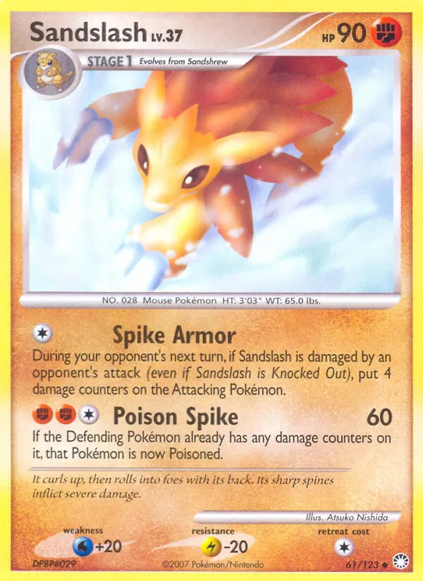 61-RH Sandslash – Mysterious Treasures