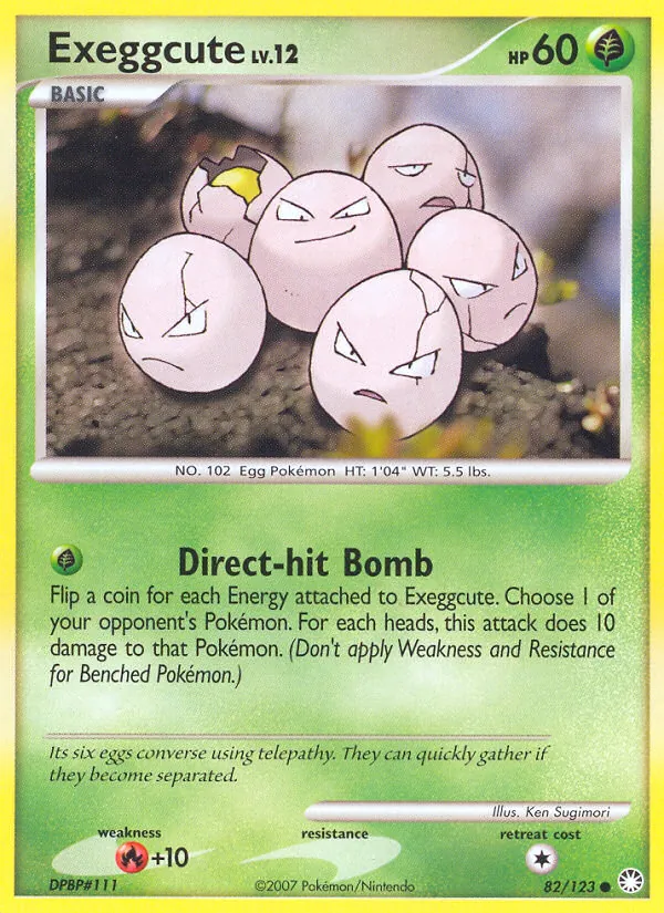 82-RH Exeggcute – Mysterious Treasures