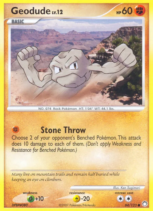 84-RH Geodude – Mysterious Treasures