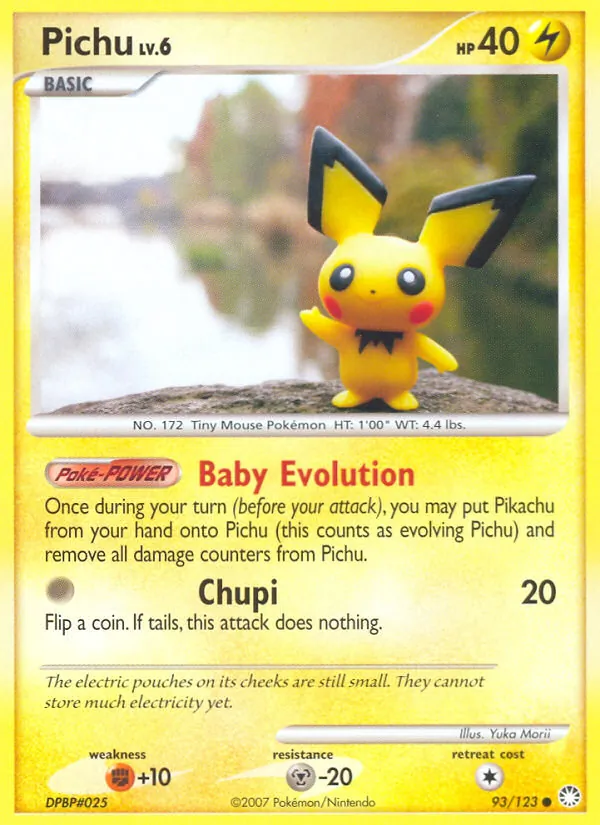 93-RH Pichu – Mysterious Treasures